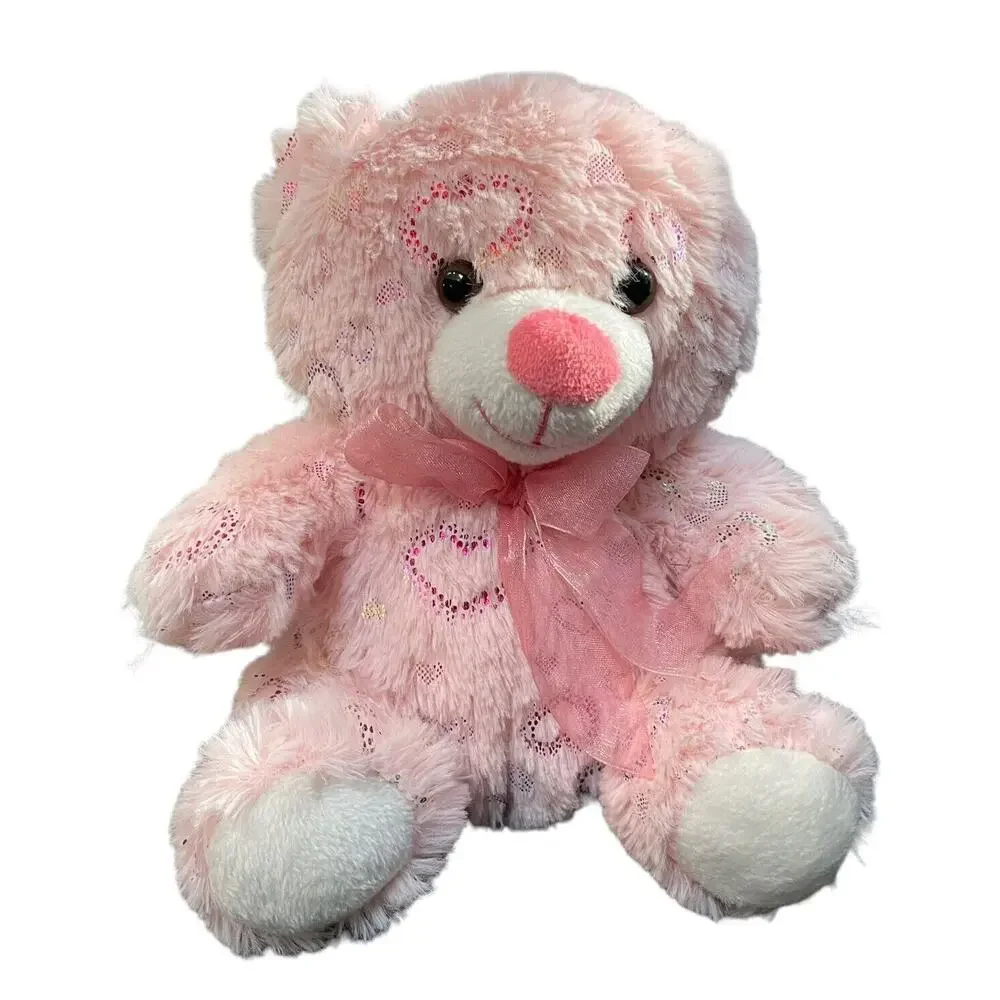 Dan Dee Pink Heart Teddy Bear 8